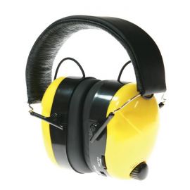AM/FM Bullant Earmuff Radio with Electronic Noise Control and AUX Input
