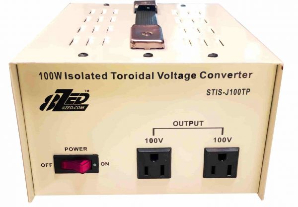 Electronic Voltage Converter Down Transformer 220-240V to 100V 1200W Japan 